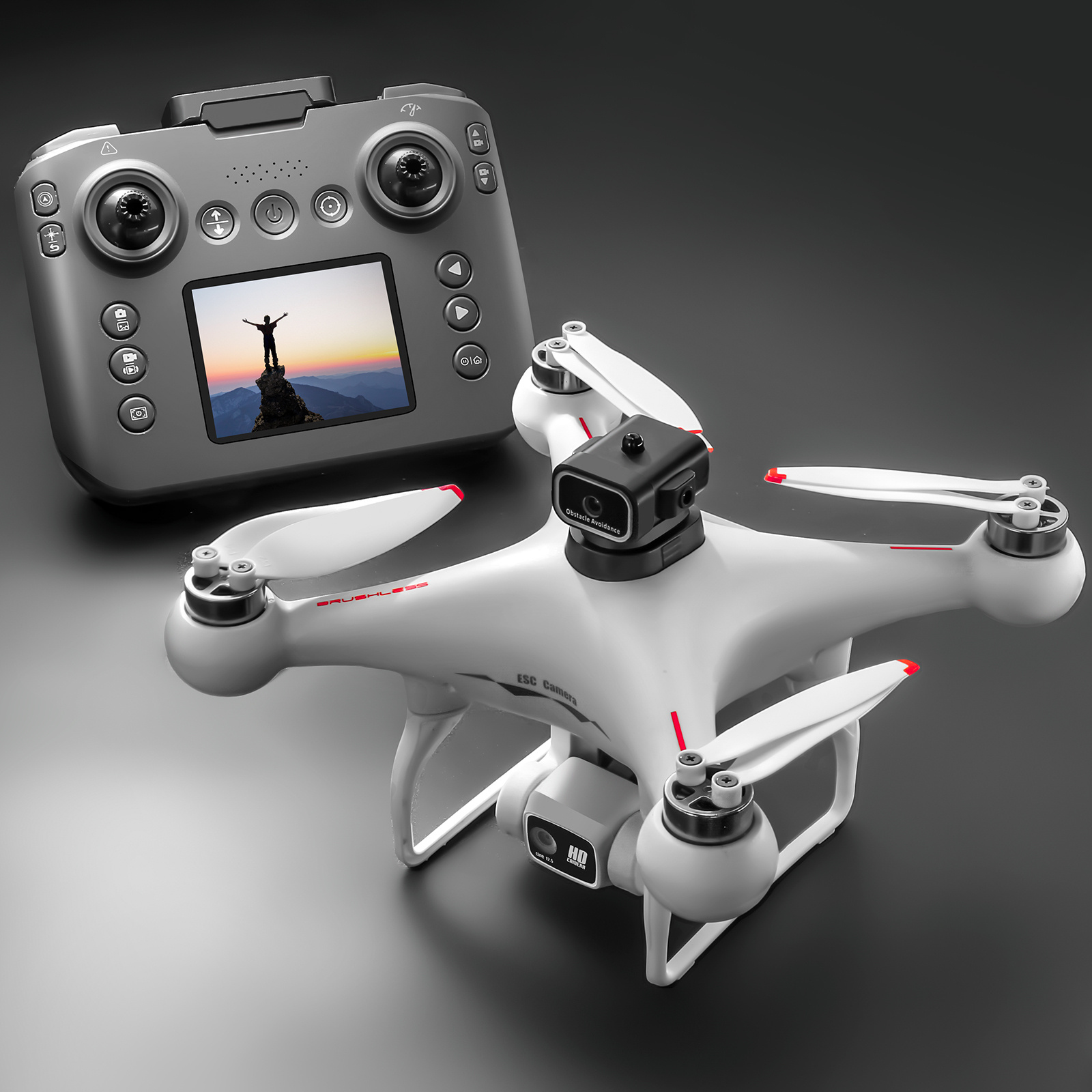 ZNLYRION S116 RC Drone Brushle - đánh giá và giá Drone Camera Lens