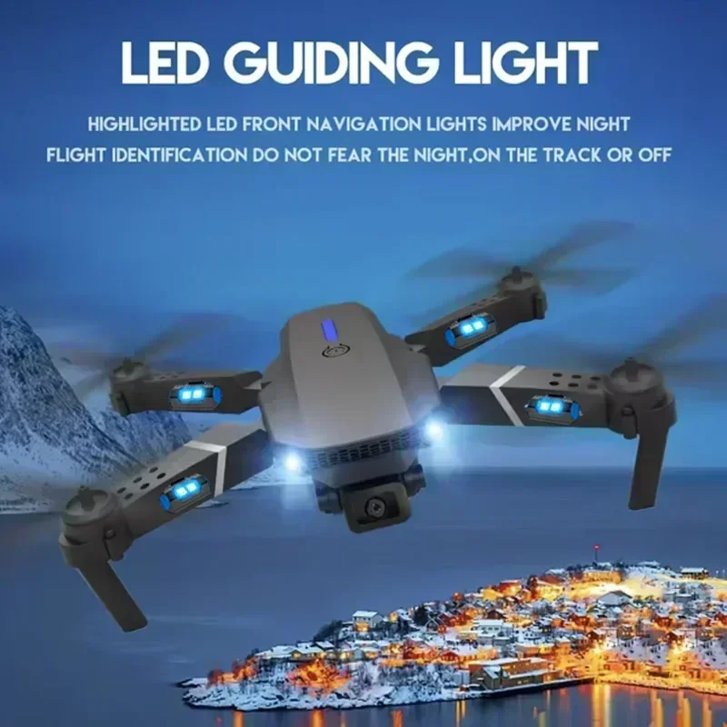 E88 Pro WIFI FPV Drone Wide An - đánh giá và giá Drone Camera Mount