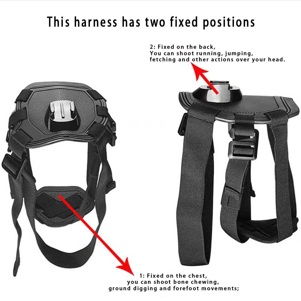 Pet Camera Harness Mount for G - đánh giá và giá Drone Camera Action
