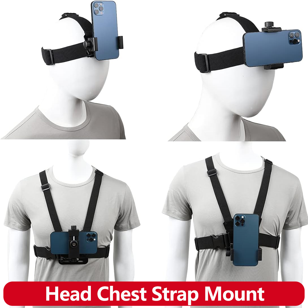 Mobile Phone Head Chest Strap  - đánh giá và giá Drone Camera Action