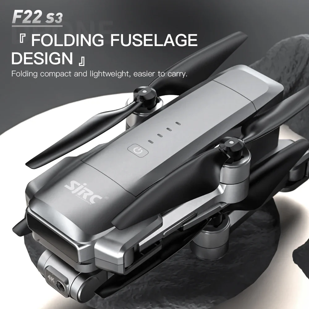 SJRC F22 S3 pro Foldable RC Qu - đánh giá và giá Drone Camera Action
