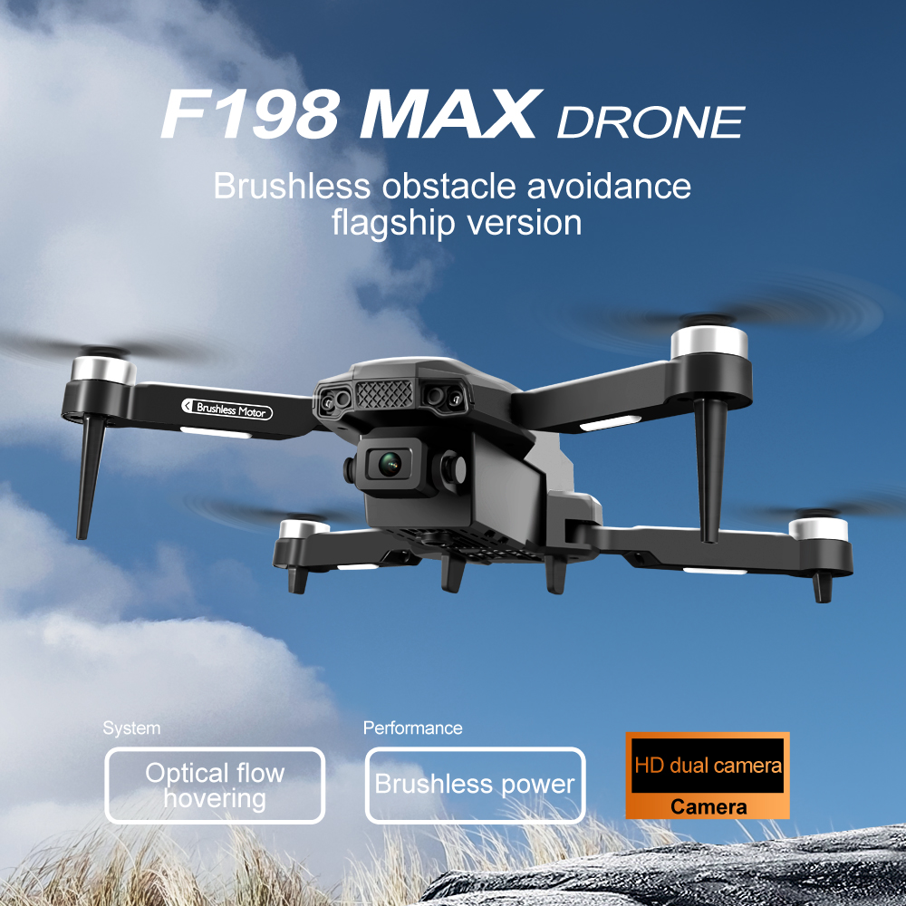 New F198 Drone Professional Du - đánh giá và giá Drone Camera Wide Angle