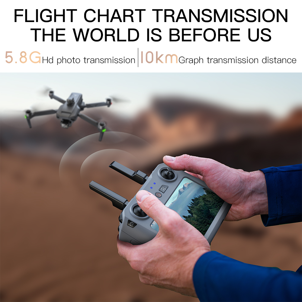 Teeggi SG909 MAX GPS Drone Wit - đánh giá và giá Drone Camera With Gimbal