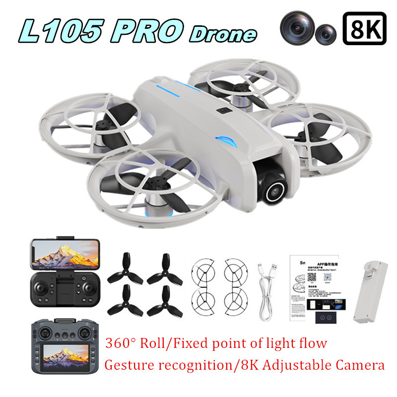 L105 PRO Drone Duel 8k Lens Fu - đánh giá và giá Drone Camera Lens